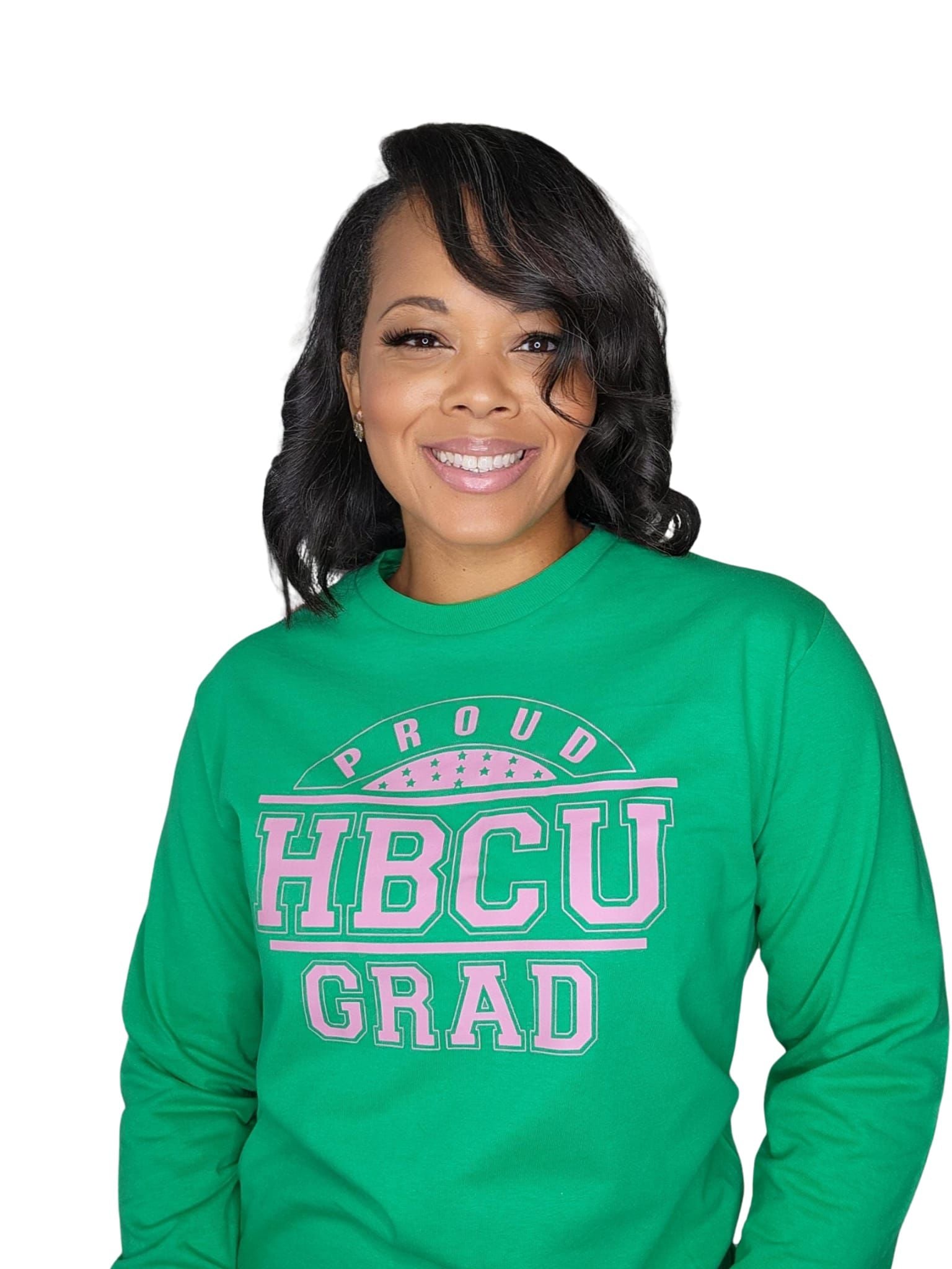 HBCU Alumni Tee's and Shirts- Proud HBCU Grad Gold Letters