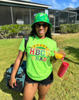 NEON GREEN PROUD HBCU GRAD TEE