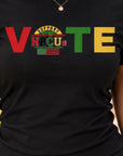 VOTE SUPPORT HBCUs EDITION BLACK (UNISEX) T-SHIRT
