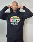 PROUD HBCU GRAD LONG SLEEVE HOODIE BLACK TSHIRT