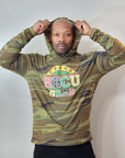 CAMO PROUD HBCU GRAD LONG SLEEVE HOODIE TEE