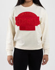 CRIMSON & CREAM SUPPORT HBCUs SWEATSHIRT (DELTA INSPIRED)