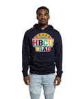 PROUD HBCU GRAD NAVY BLUE HOODIE