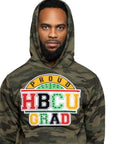 LIMITED EDITION PROUD HBCU GRAD CAMO HOODIE