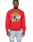 RED PROUD HBCU GRAD SWEATSHIRT
