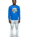 ROYAL BLUE SUPPORT HBCUs LONG SLEEVES TEE
