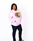 PROUD HBCU GRAD- PINK HOODIE