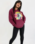 PROUD HBCU GRAD MAROON HOODIE