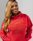 PROUD HBCU GRAD ALL RED HOODIE