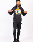 PROUD HBCU GRAD-BLACK HOODIE