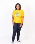PROUD HBCU GRAD GOLD TEE