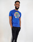 PROUD HBCU GRAD BLUE TEE