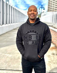 LIMITED EDITION ALL BLACK PROUD HBCU GRAD HOODIE