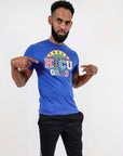 PROUD HBCU GRAD BLUE TEE