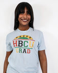 PROUD HBCU GRAD  SKY BLUE TEE