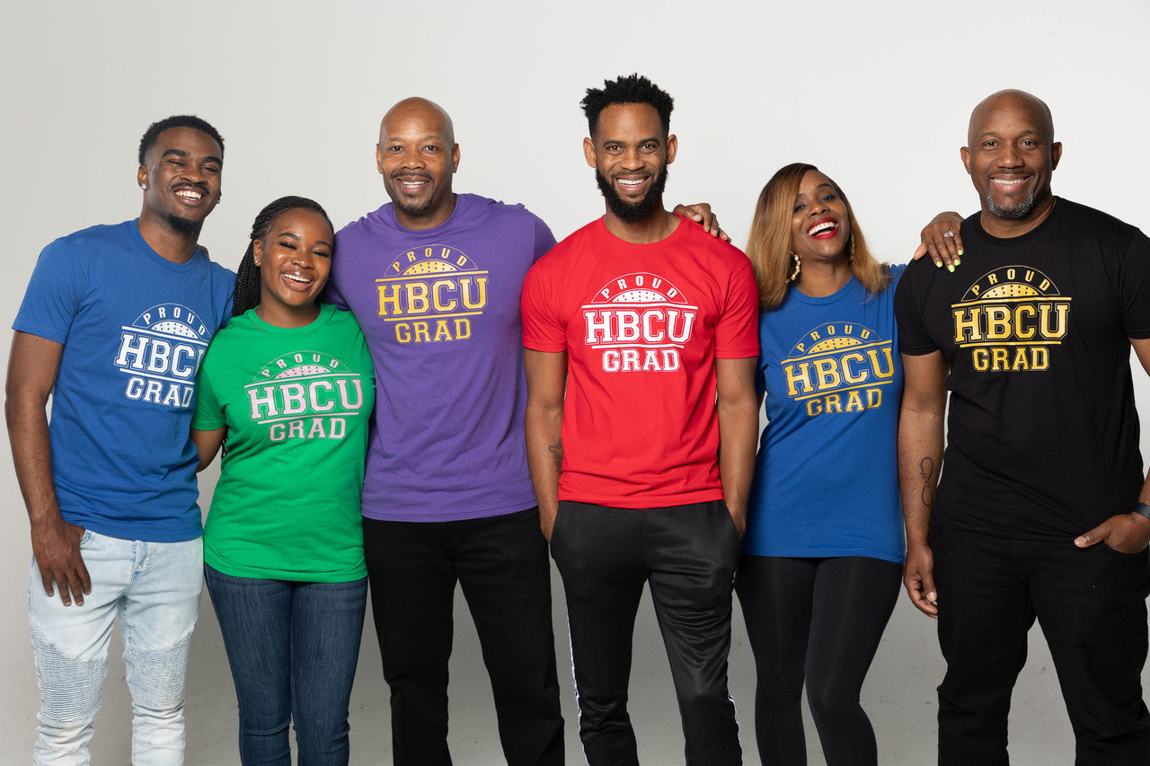 GREEN & ORANGE PROUD HBCU GRAD D9 TEE
