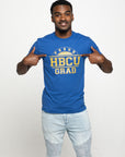 BLUE & GOLD PROUD HBCU GRAD D9 TEE