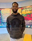 BLACK CAMO PROUD HBCU GRAD HOODIE