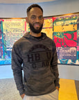 BLACK CAMO PROUD HBCU GRAD HOODIE