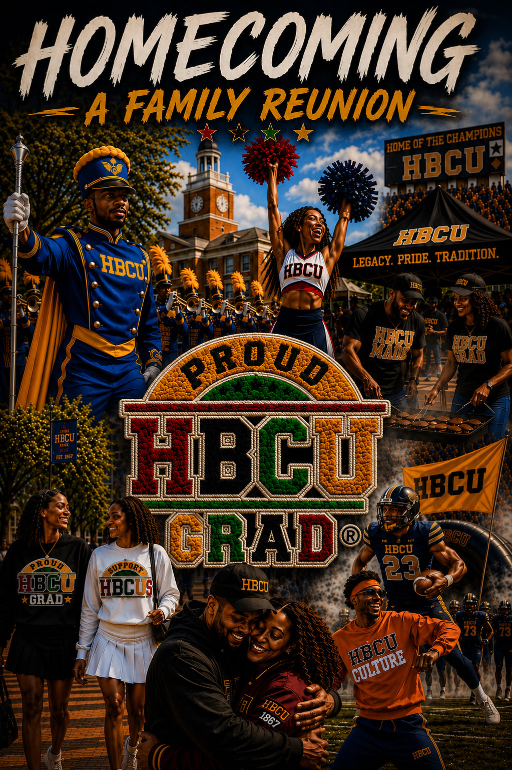 HOMECOMING EDITION -A FAMILY REUNION- UNISEX T-SHIRT