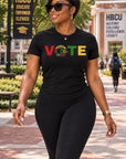 VOTE SUPPORT HBCUs EDITION BLACK (UNISEX) T-SHIRT