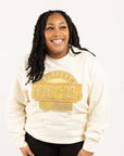 SUPPORT HBCUs CREAM & GOLD SWEATER