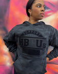 SUPPORT HBCUs BLACK CAMO HOODIE