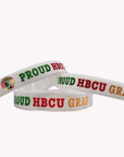 PROUD HBCU GRAD WRIST BAND (PACK OF 3)